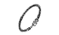 Bracciale Bikkembergs Uomo in Acciaio Diamante 0.01 Ct HAB05WV - HAB05WV